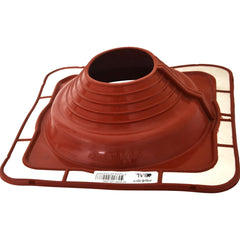 Aquaseal Roof Pipe Seal Aquaseal FlashRite #5 Metal Roof Pipe Flashing Red 125-200mm