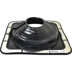 Aquaseal Roof Pipe Seal Aquaseal FlashRite #6 Metal Roof Pipe Flashing Black 150-230mm