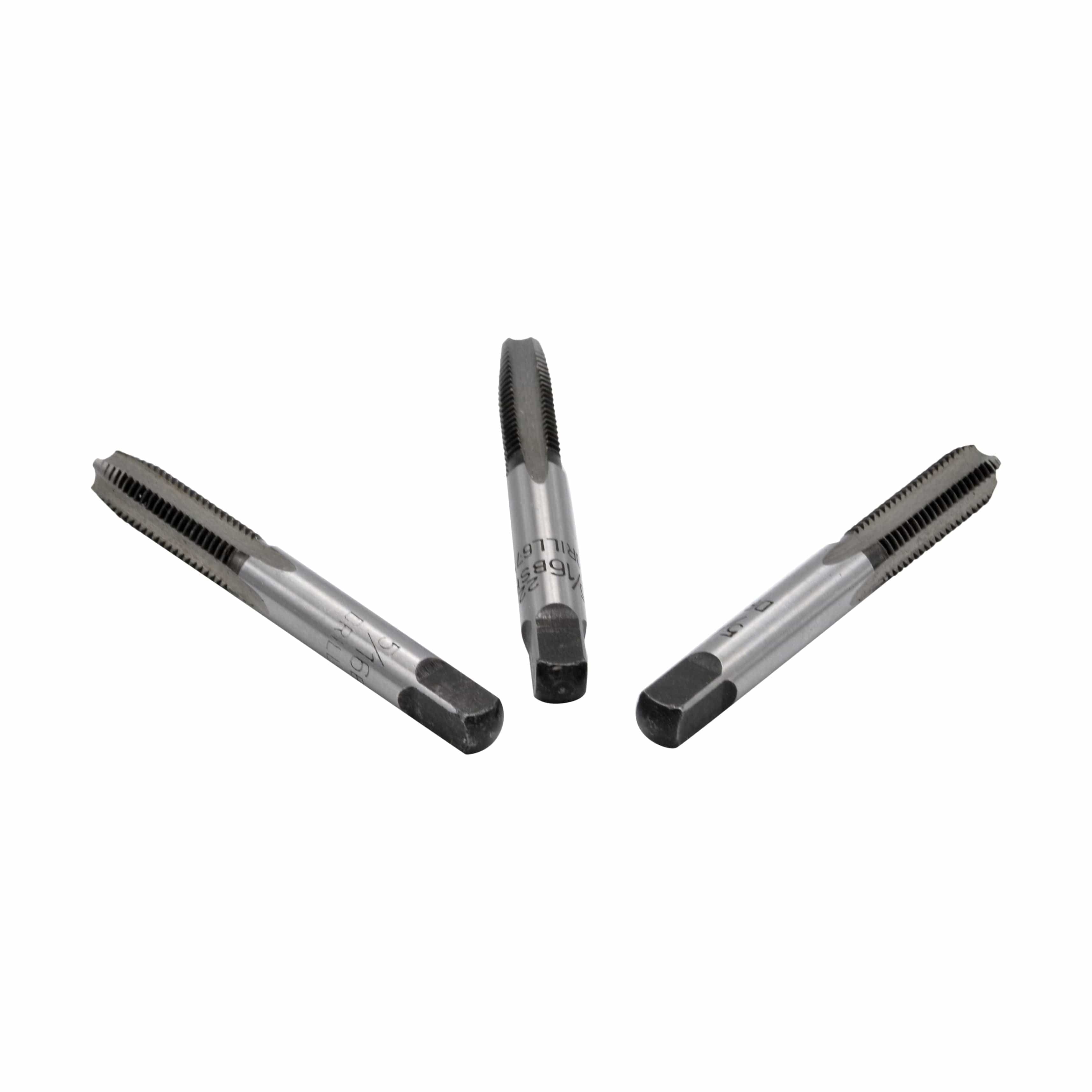 Assorts Thread Repair Three Stage Right Hand Imperial HSS Tap 5/16x22 BSF Thread