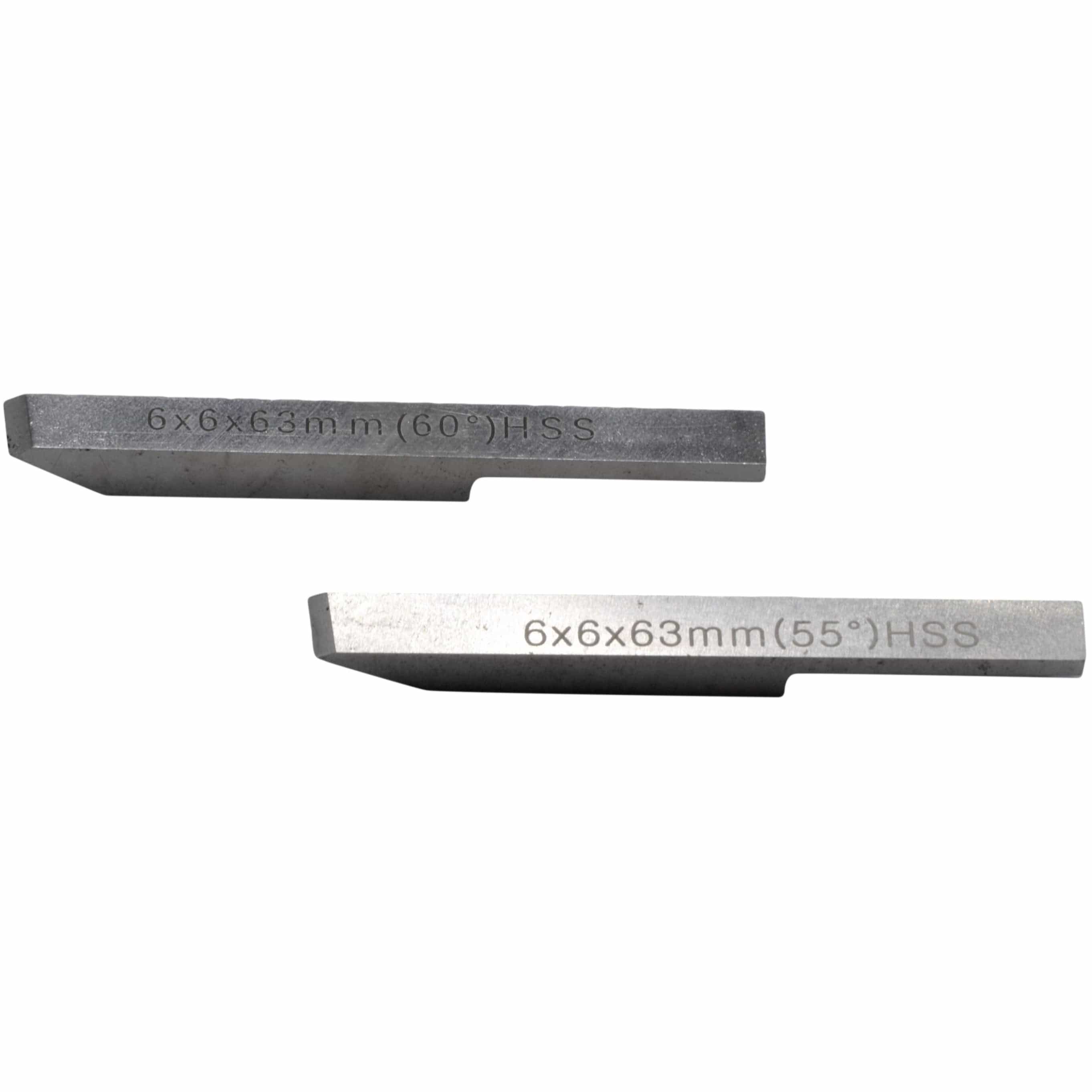 Double end Internal External HSS Threading Tool Set 6 x 6mm | Assorts