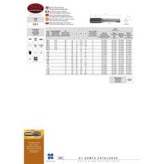 Somta Series 551 - Hss Unf Tap 1-1/8" Bottom
