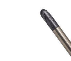 Hepyc 8mm 2 Flute TiAlN Coated Solid Carbide End Mill DIN 6527S