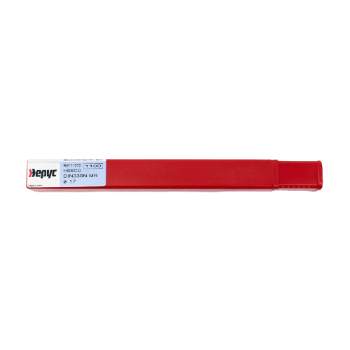 Hepyc 17.0mm HSS-Co Reduced Shank Drill – DIN 338 MR