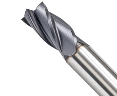 Kyocera SGS 31259 3/8" 4 Flute Ti-NAMITE-A AlTiN Coated Stub Carbide Square End Mill
