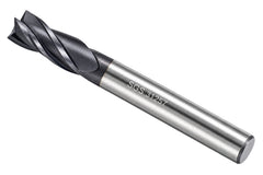 Kyocera SGS 31257 1/4" 4 Flute Ti-NAMITE-A AlTiN Coated Stub Carbide Square End Mill