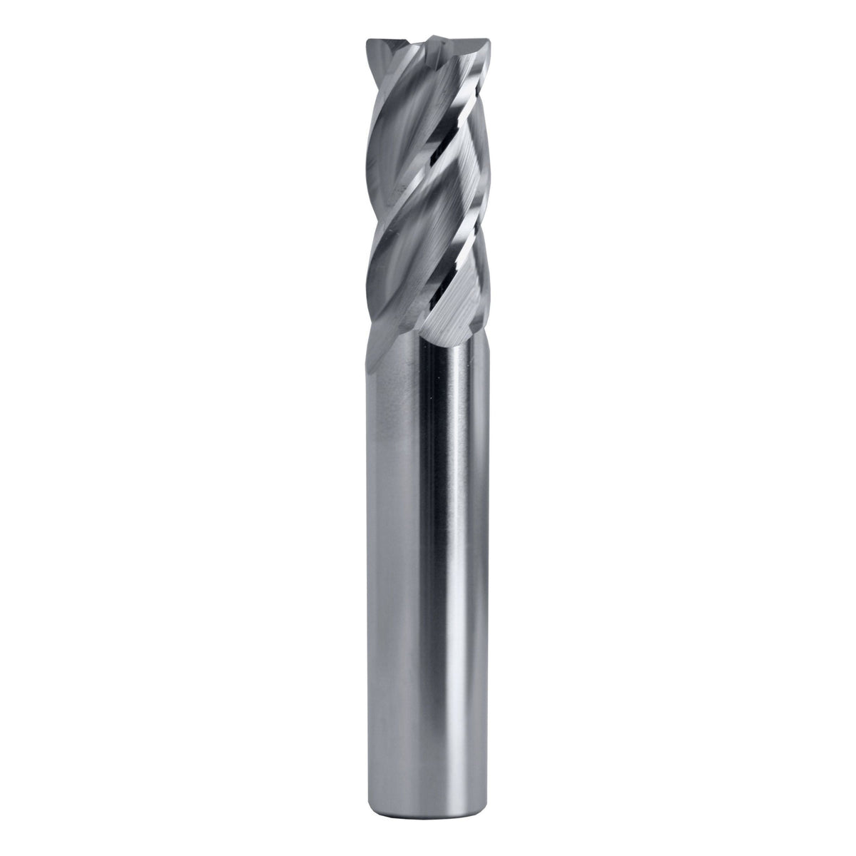 Twin Eagle's Best Carbide 4mm 4 Flute Nano Coated Short Series Corner Radius End Mill – 6mm Shank