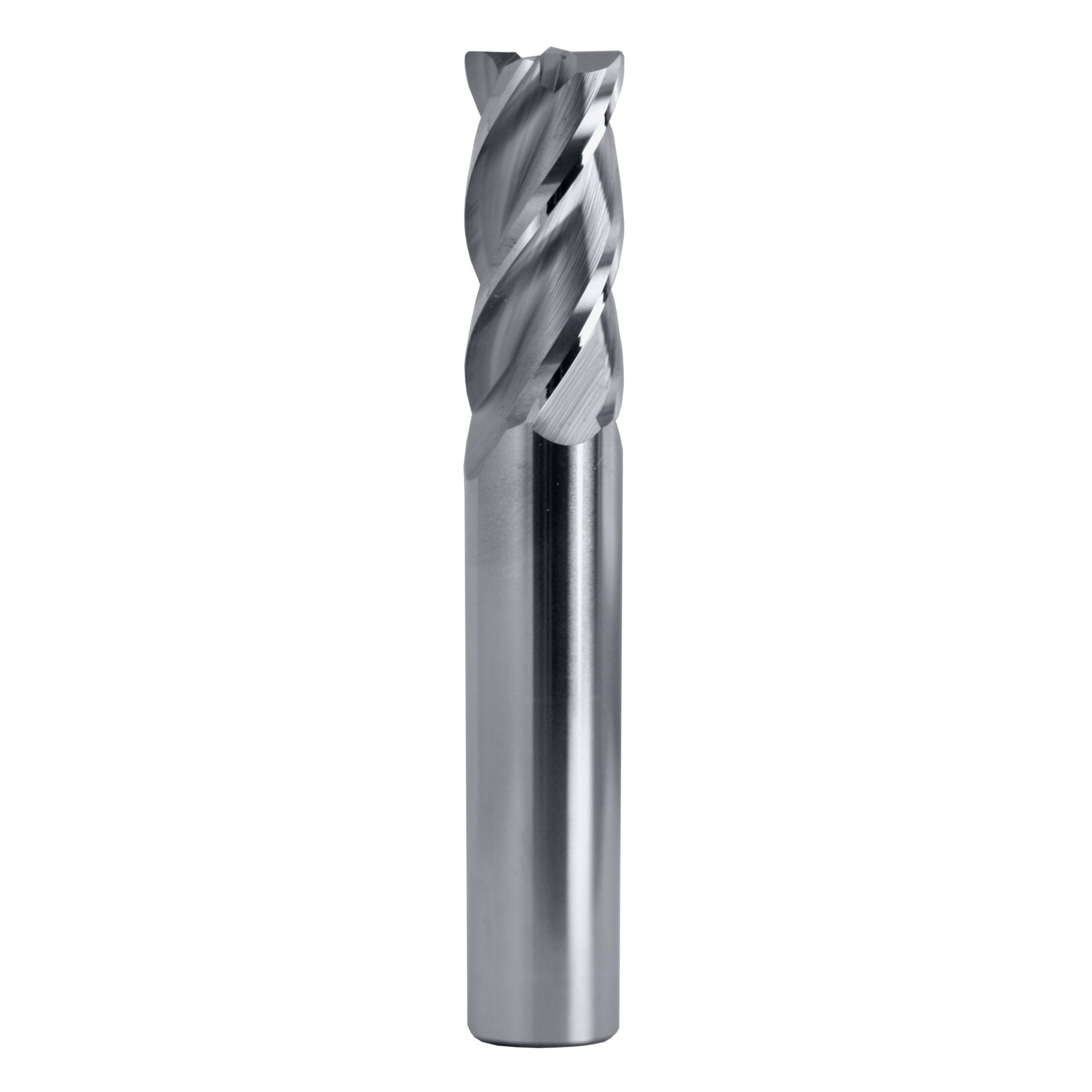 Twin Eagle's Best Carbide 10mm 4 Flute Nano Coated Short Series Corner Radius End Mill – 10mm Shank, 0.5mm Radius