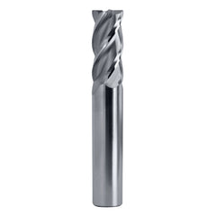 Twin Eagle's Best Carbide 10mm 4 Flute Nano Coated Short Series Corner Radius End Mill – 10mm Shank, 0.5mm Radius