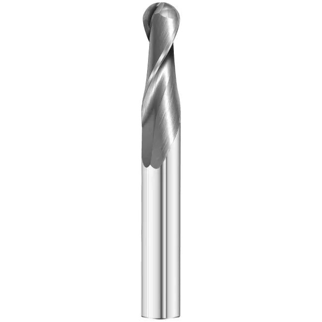 Best Carbide - Extra Long Series Ball Nose Slot Drill 16mm (2 Flute) - Twin Eagle Imports