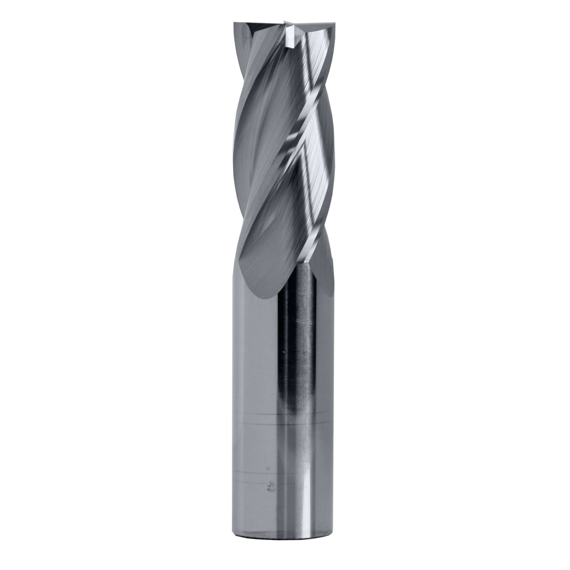 BEST CARBIDE Manufacturing Best Carbide 3/8" 4 Flute Long Series Square End Mill – 3/8" Shank AlTiN Coated