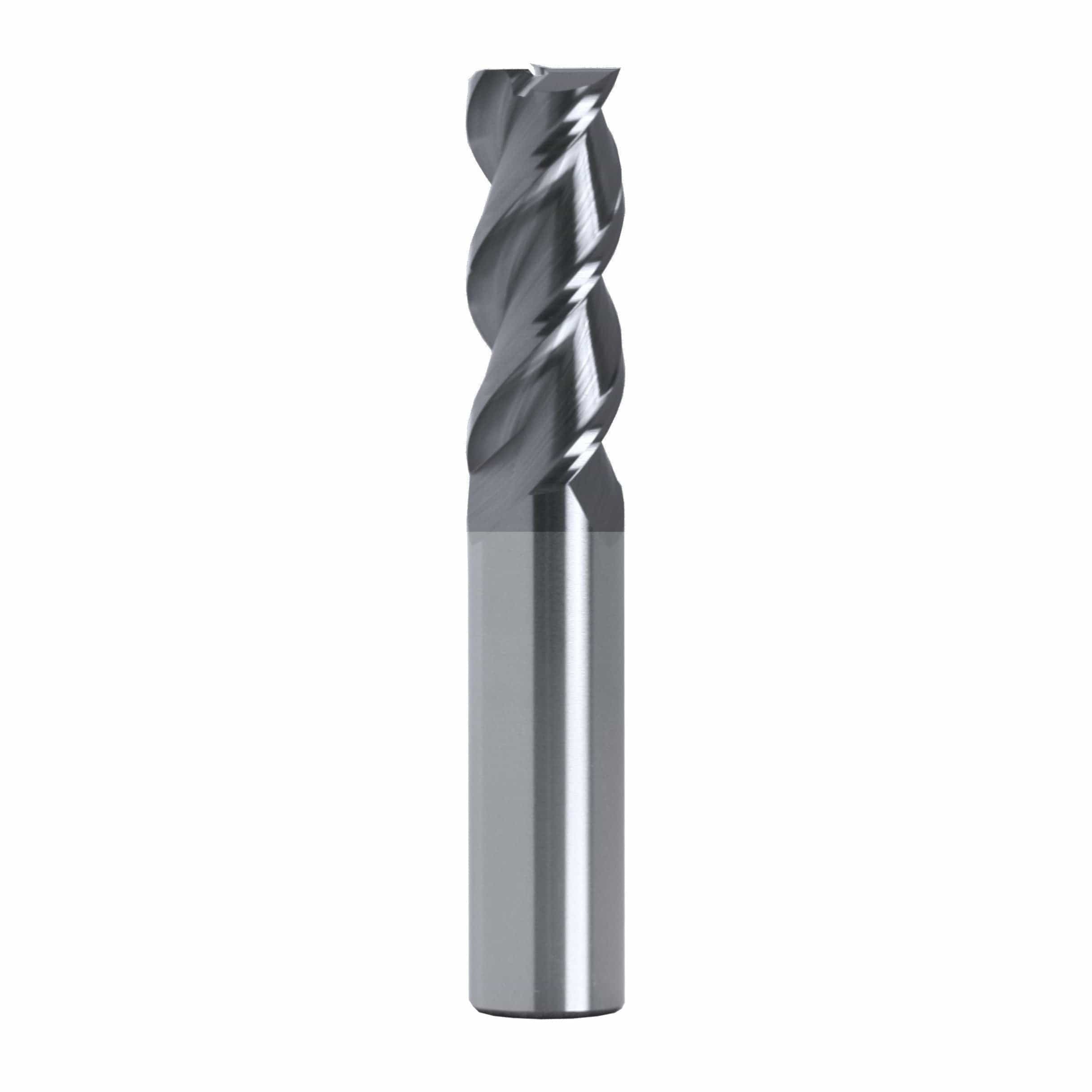 BEST CARBIDE Manufacturing Best Carbide 7/16 4 Flute Short Series Square End Mill TiALN Coated