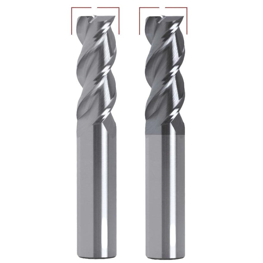 BEST CARBIDE Manufacturing Best Carbide 7/16 4 Flute Short Series Square End Mill TiALN Coated