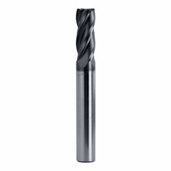 BEST CARBIDE Manufacturing Best Carbide Regular Length AITiN coated 4-Flute End Mill 11mm, Square End