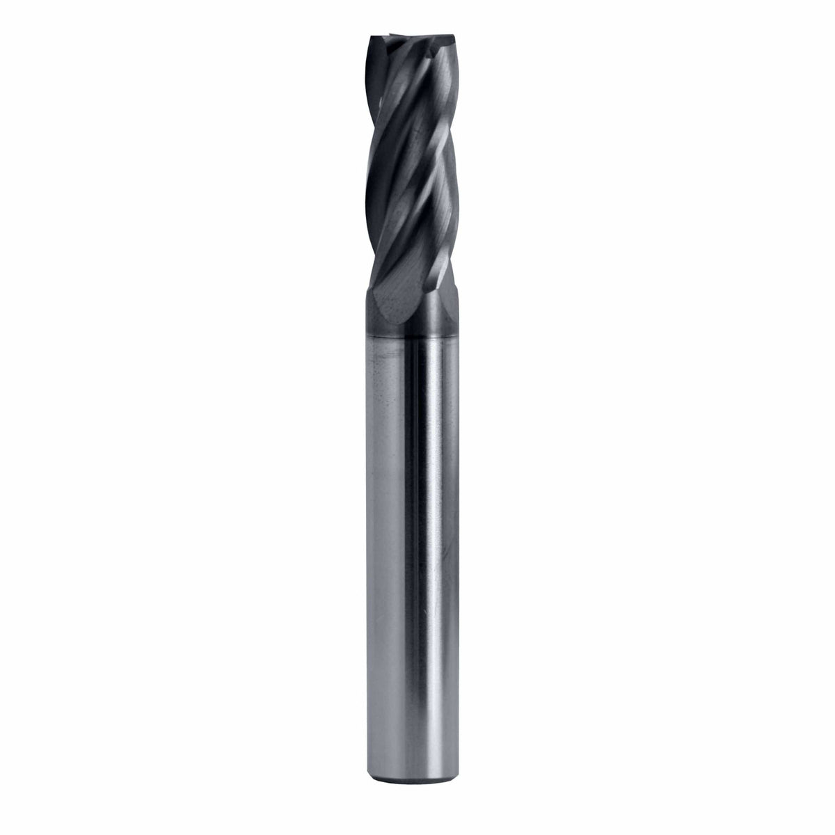 BEST CARBIDE Manufacturing Best Carbide Regular Length AITiN coated 4-Flute End Mill 2mm, Square End