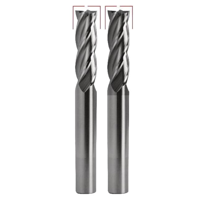 Best Carbide Regular Length Uncoated 4-Flute End Mill 1mm, Square End - Twin Eagle Imports