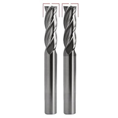 Best Carbide Regular Length Uncoated 4-Flute End Mill 1mm, Square End - Twin Eagle Imports