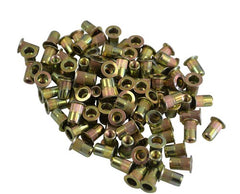 5/16 UNC Zinc Plated Steel Nutsert Rivet Nuts – Bulk Pack of 100