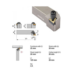 Canela Dimple Lock Turning Tool Holder DTGNL2020K16-N 20mm Shank - Twin Eagle Imports
