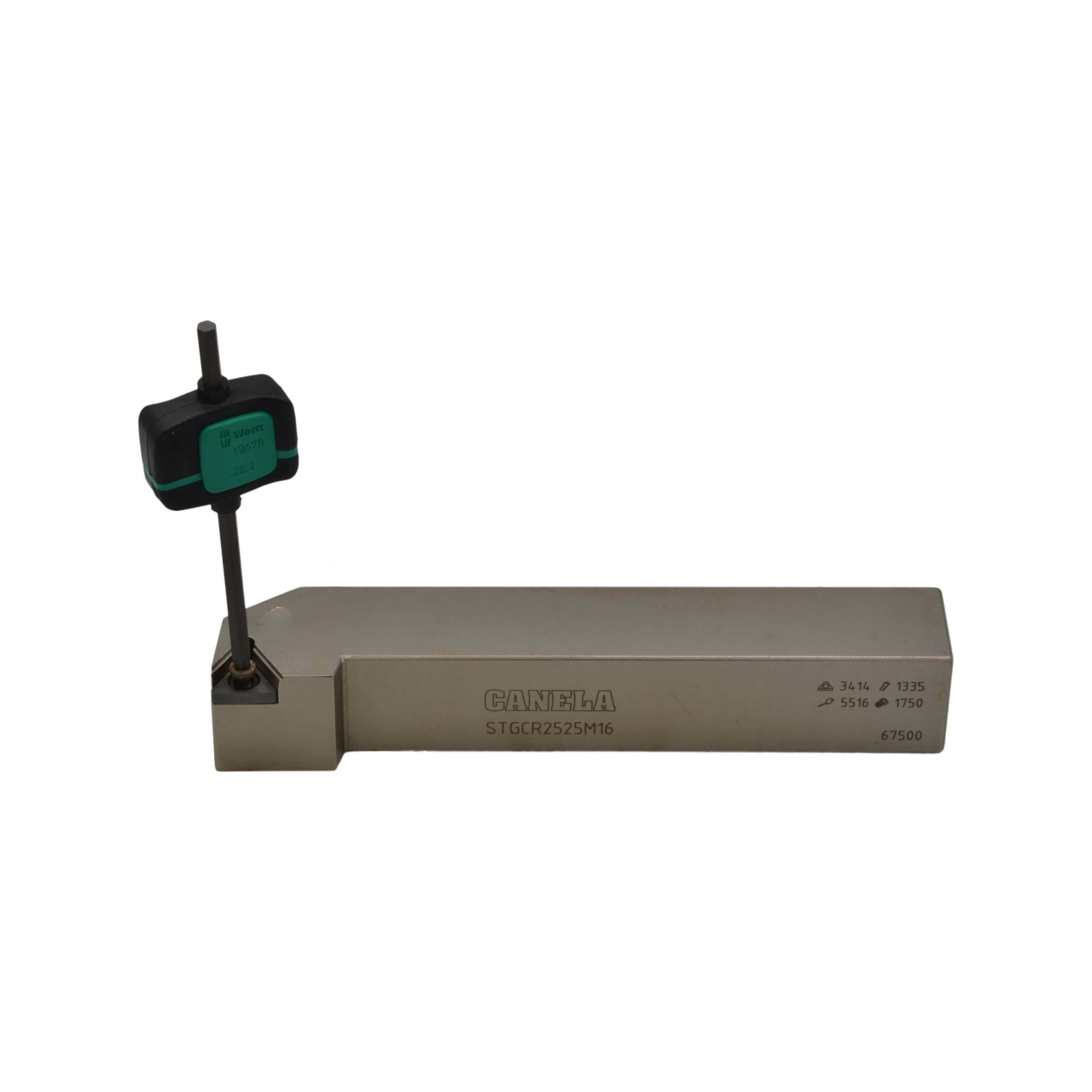 Canela Turning Tool Canela Center Screw Turning Tool Holder STGCR2525M16 25mm Shank