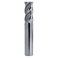 Twin Eagle's Best Carbide 10mm 4 Flute Nano Coated Short Series Corner Radius End Mill – 10mm Shank, 1mm Radius