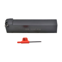 Carmex External Thread Turning Tool Holder SER 3232 P16 32mm Shank - Twin Eagle Imports