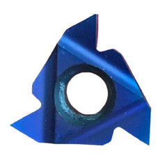 Carmex Internal Right Hand Partial Profile 60° Thread Turning Insert 16mm / 48–8 TPI / 16 IR AG60 BLU - Twin Eagle Imports