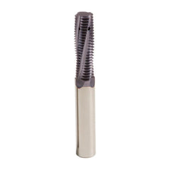 Carmex Mill Thread Solid Carbide 14 BSPT with internal coolant through flutes 26.3mm depth - Twin Eagle Imports