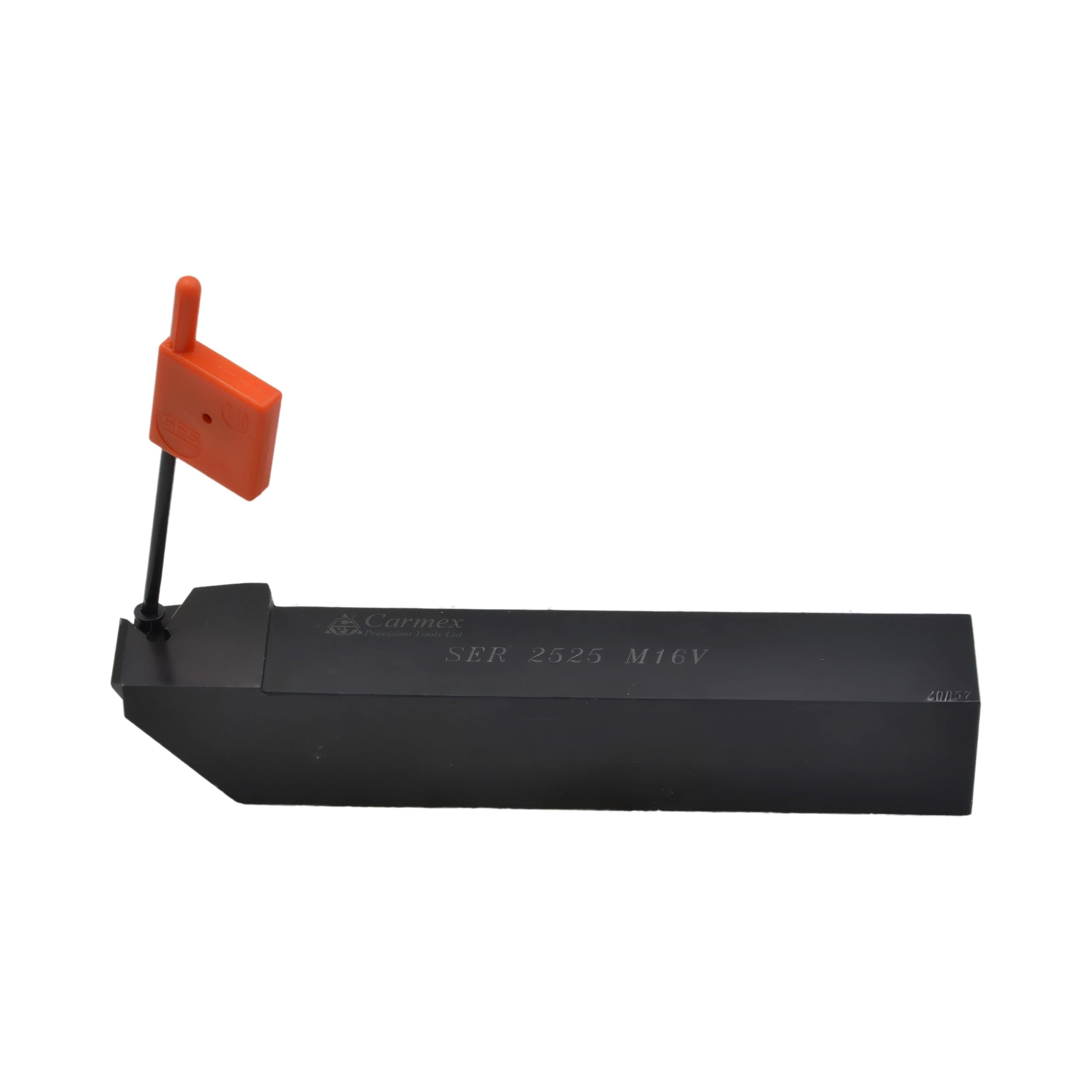 CARMEX PRECISION TOOLS LTD Turning Tool Carmex Vertical External Thread Turning Tool Holder SER 2525 M16V 25mm Shank