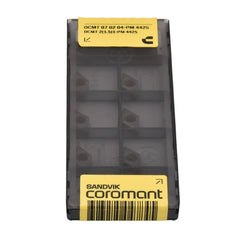 10pcs Sandvik Medium Chipbreaker - Steel / Cast Iron Grade Insert - DCMT 07 02 04-PM 4425