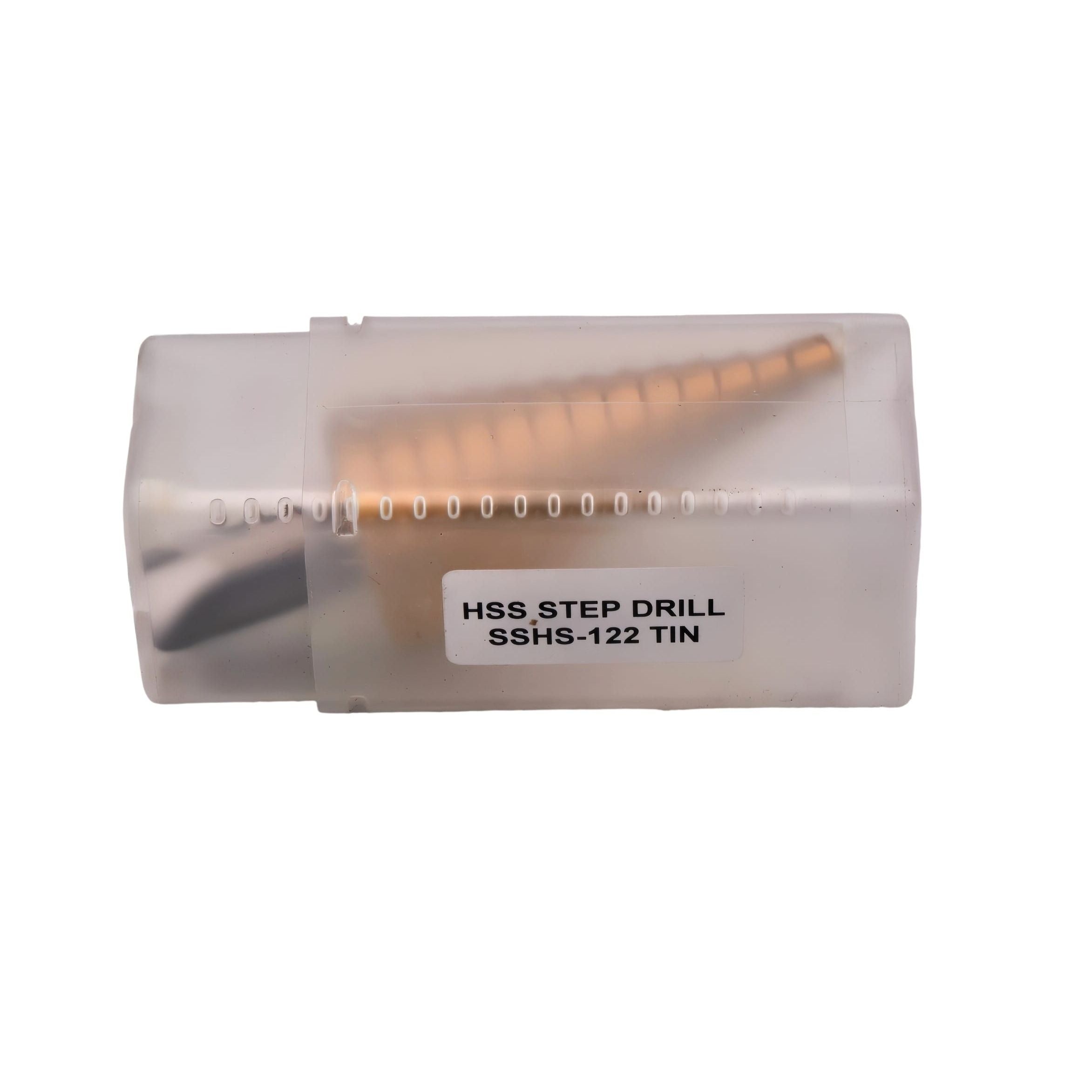 CH-TOOLS - ZHEJIAN XINXING TOOLS CO LTD Drill CH Tools HSS-E TiN Step Drill Bit 6–30mm – 13 Steps
