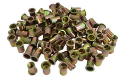 5/16 UNC Zinc Plated Steel Nutsert Rivet Nuts – Bulk Pack of 100