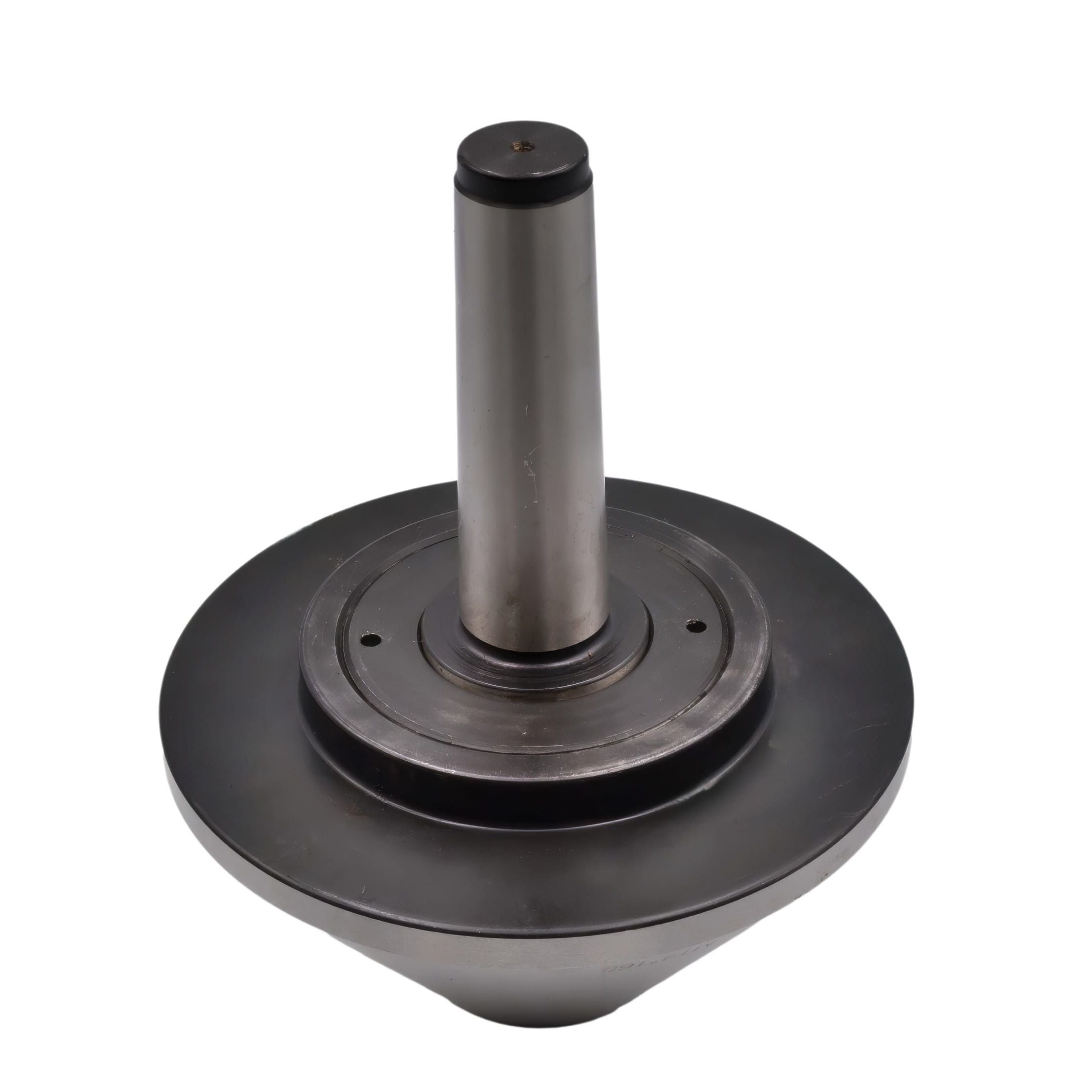 DAJIU ACCESSORIES Bull Nose Pipe Centre MT4 x 160mm Heavy Duty Revolving Pipe Centre