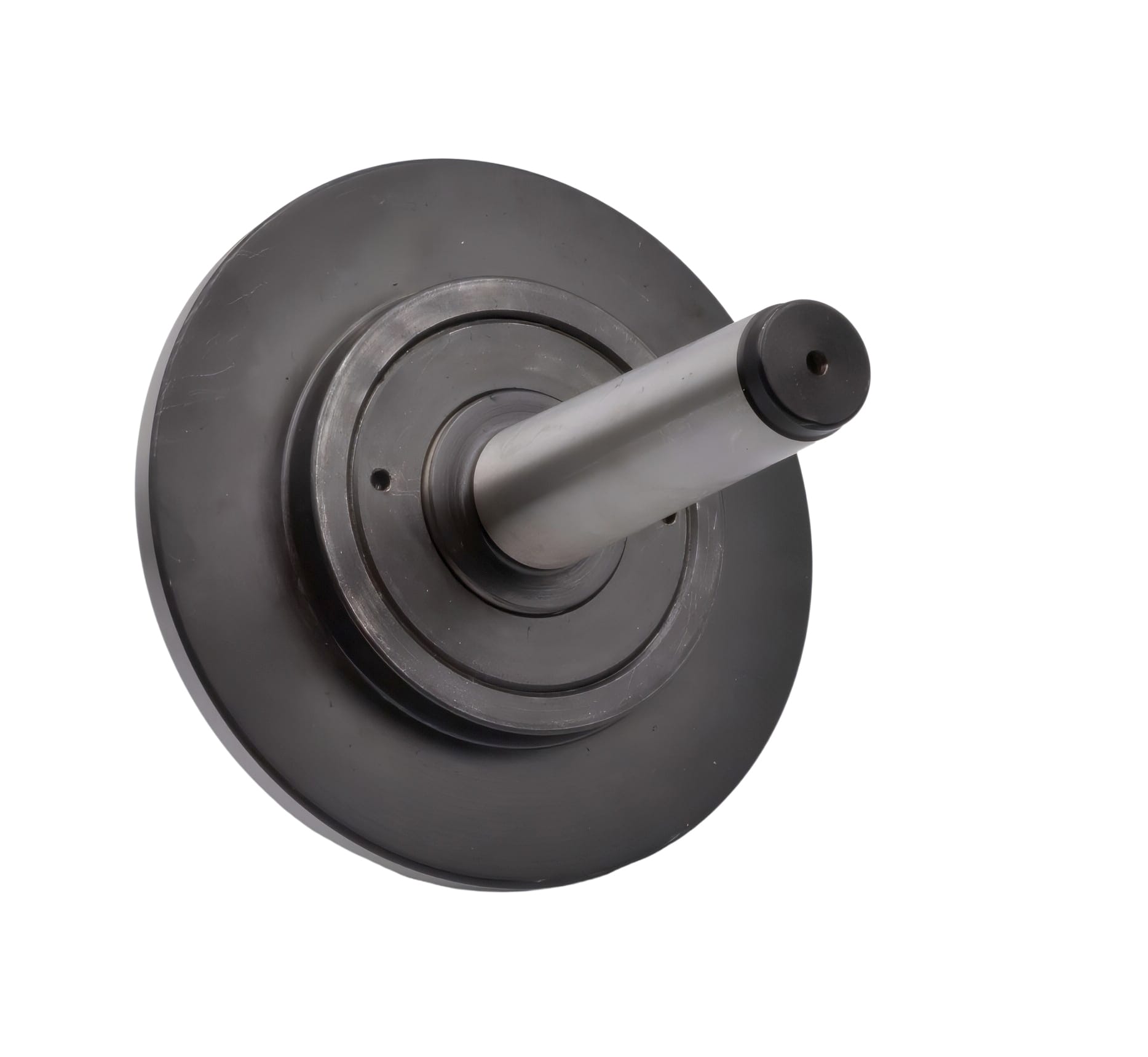 DAJIU ACCESSORIES Bull Nose Pipe Centre MT4 x 160mm Heavy Duty Revolving Pipe Centre