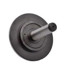 DAJIU ACCESSORIES Bull Nose Pipe Centre MT4 x 160mm Heavy Duty Revolving Pipe Centre