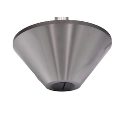 DAJIU ACCESSORIES Bull Nose Pipe Centre MT4 x 200mm Heavy Duty Revolving Pipe Centre