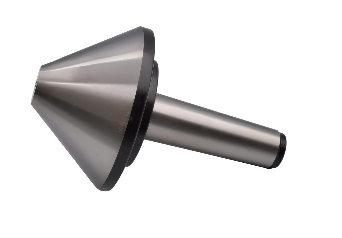 DAJIU ACCESSORIES Bull Nose Pipe Centre MT5 x 150mm Heavy Duty Revolving Pipe Centre