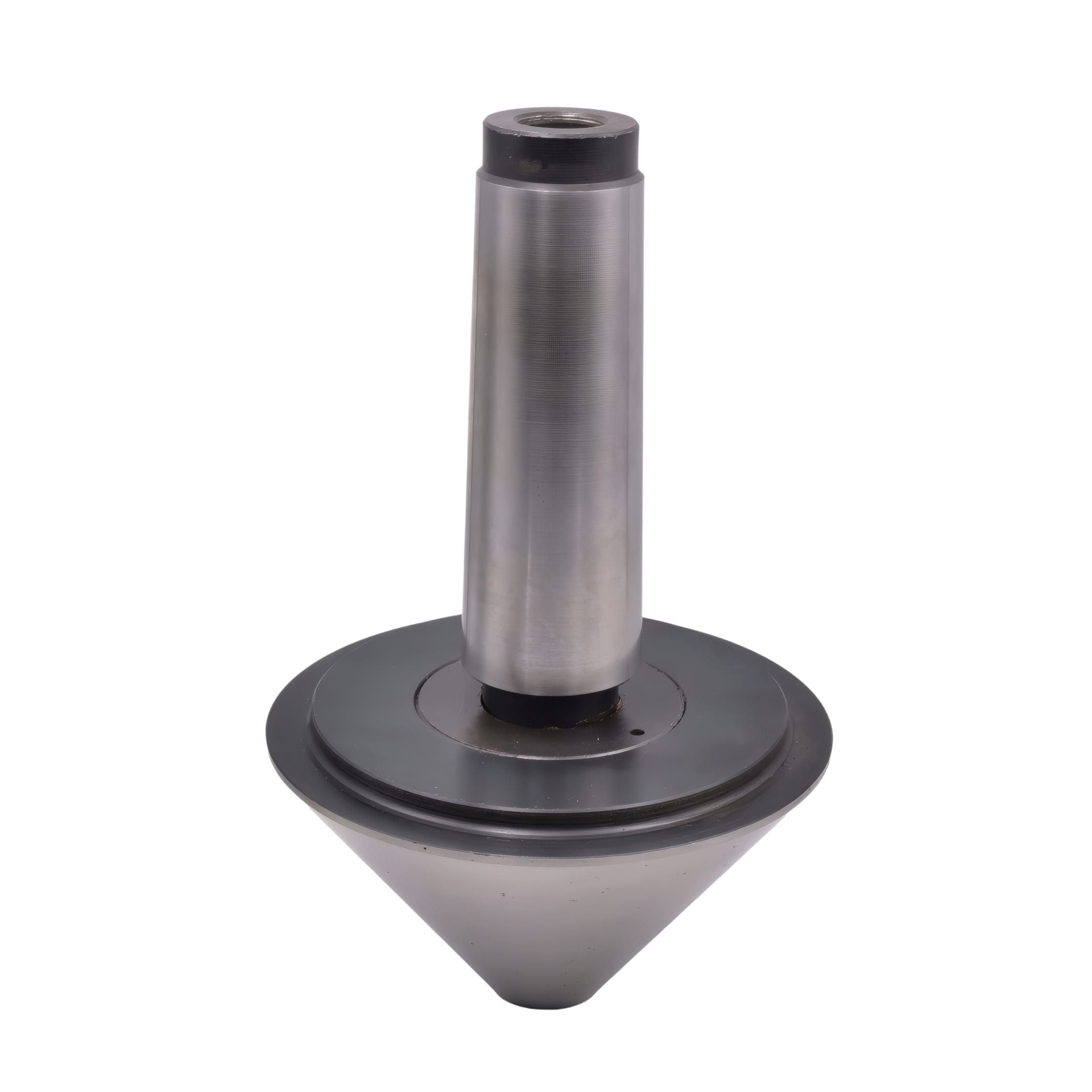 DAJIU ACCESSORIES Bull Nose Pipe Centre MT6 x 8" Heavy Duty Revolving Pipe Centre