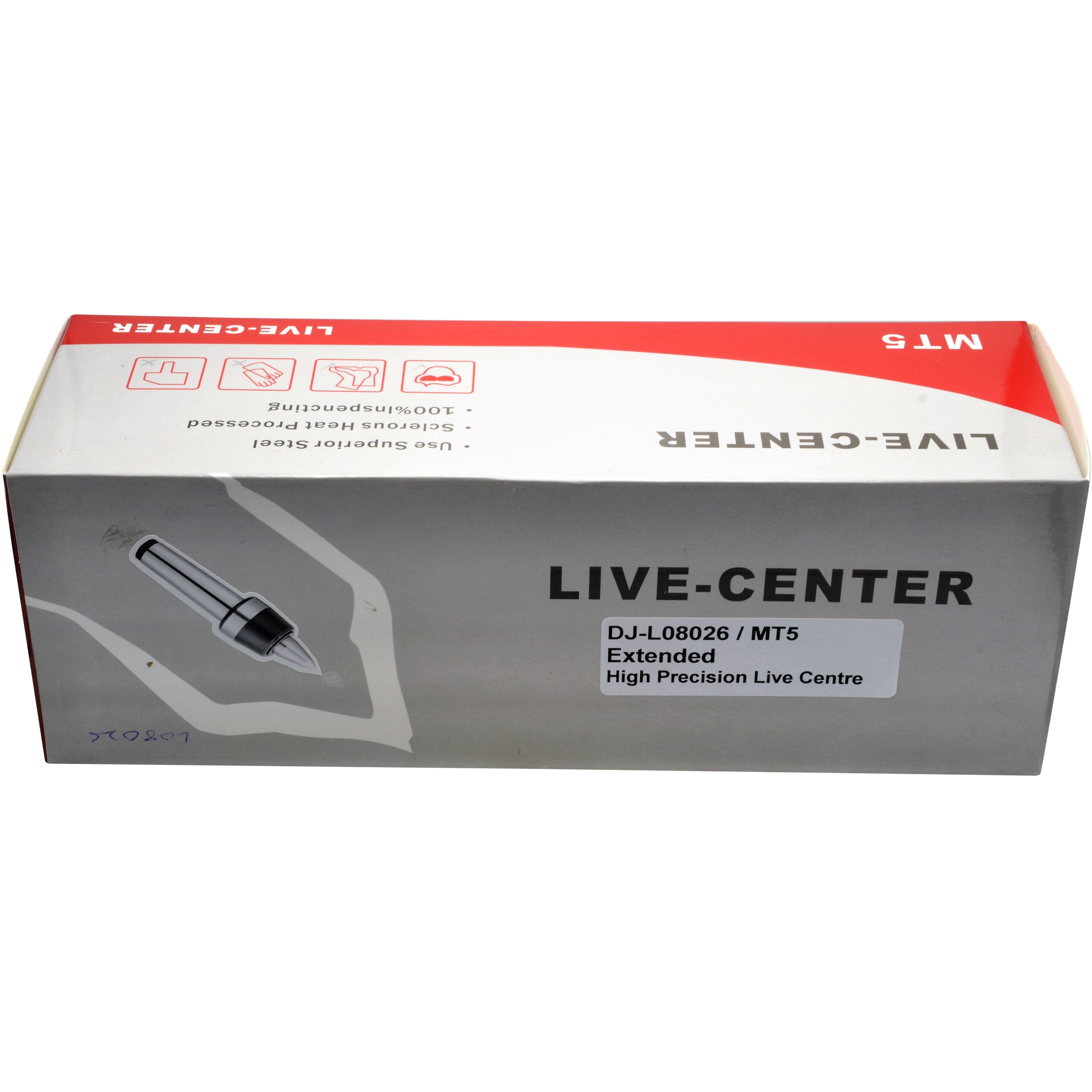 Dajiu Live Centre Morse Taper 5 Extended Nose Precision High Speed Live Centre
