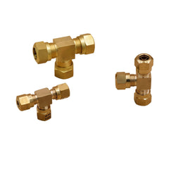 DOT Brass Connector 21pc DOT Nylon Tubing Union and 9pc DOT Union Tee