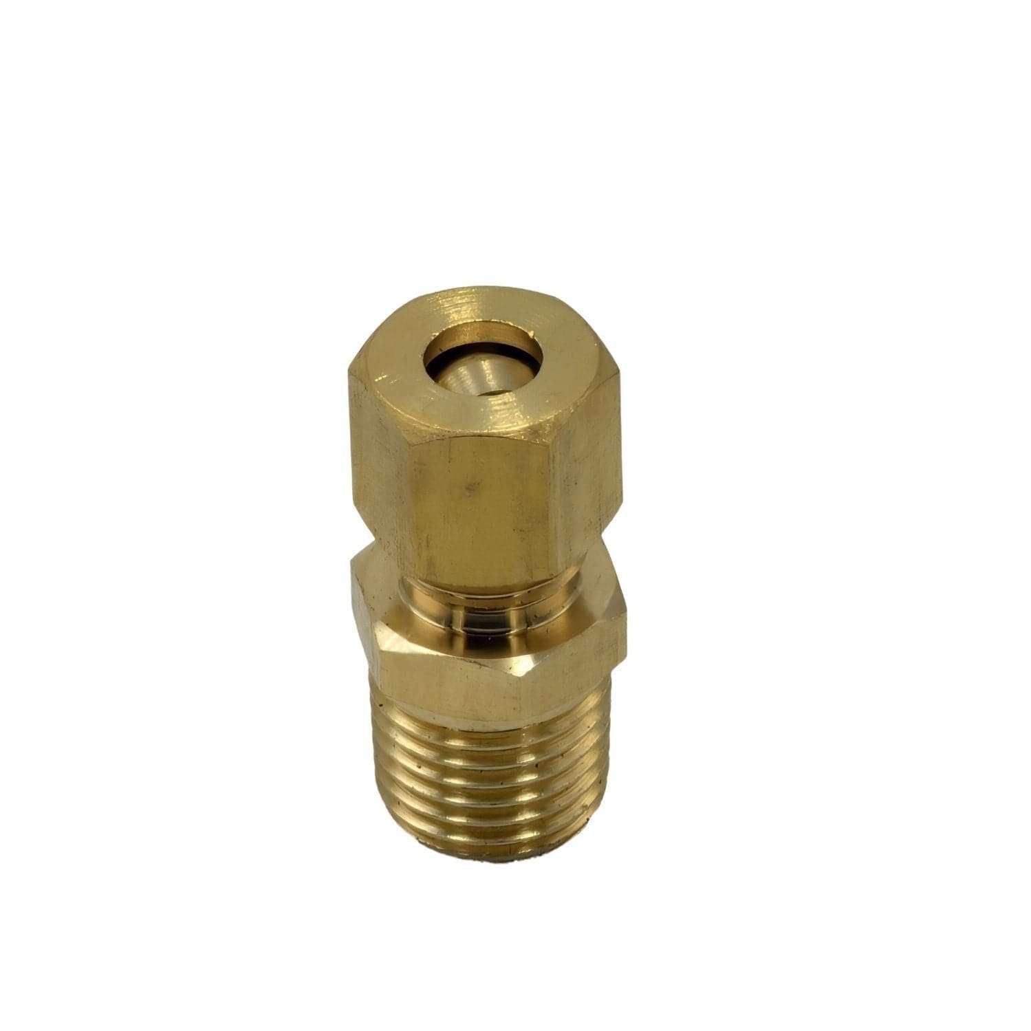 DOT Brass Connector Brass Compression Male Female Connector (T1/4xM1/4)