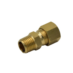 DOT Brass Connector Brass Compression Male Female Connector (T3/8xM1/4)