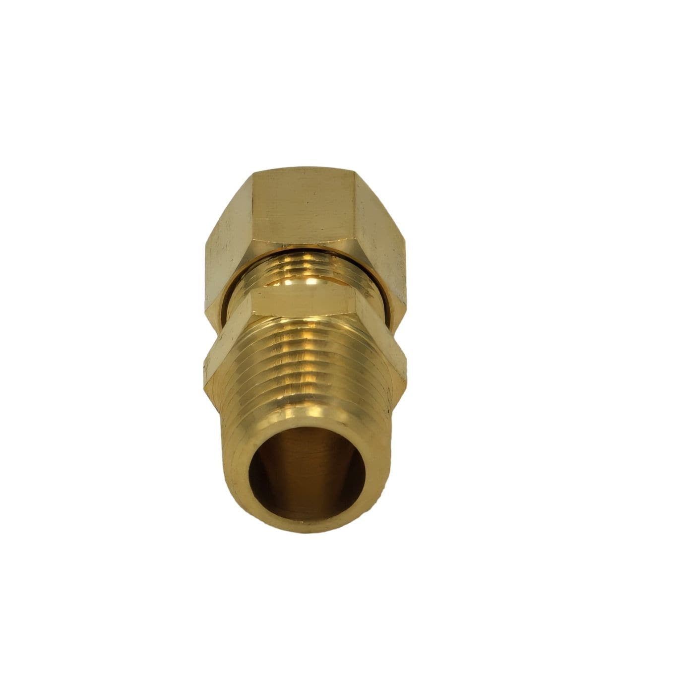 DOT Brass Connector Brass Compression Male Female Connector (T5/16xM1/4)