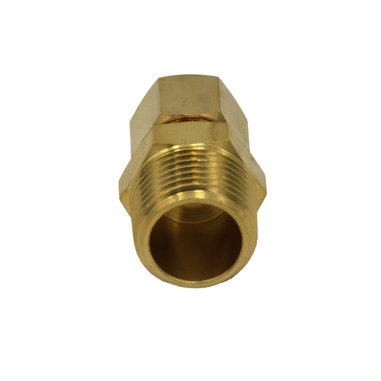 DOT Brass Connector Brass Compression Male Female Connector (T5/16xM3/8)