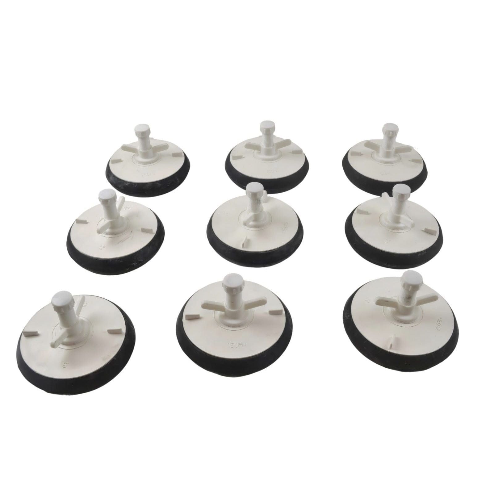 DRAINCHEM Expanding Plumbing Plug 9x Nylon Mechanical Pipe Test Plug Bung with 13mm Bypass 145mm to 160mm