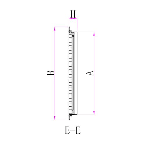 Ductsure Eggcrate Hinged Polyester Filter – EGHF-P 600450 (595 x 445 mm) - Twin Eagle Imports