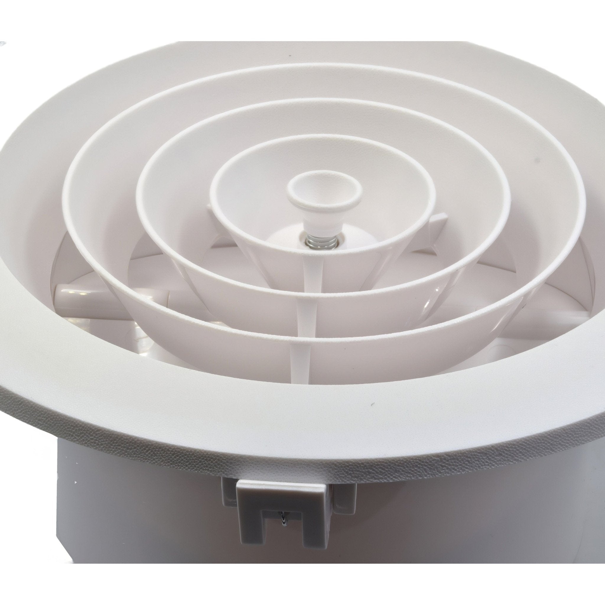 Ductsure PDJ150 Plastic Round Ceiling Vent Diffuser - Twin Eagle Imports