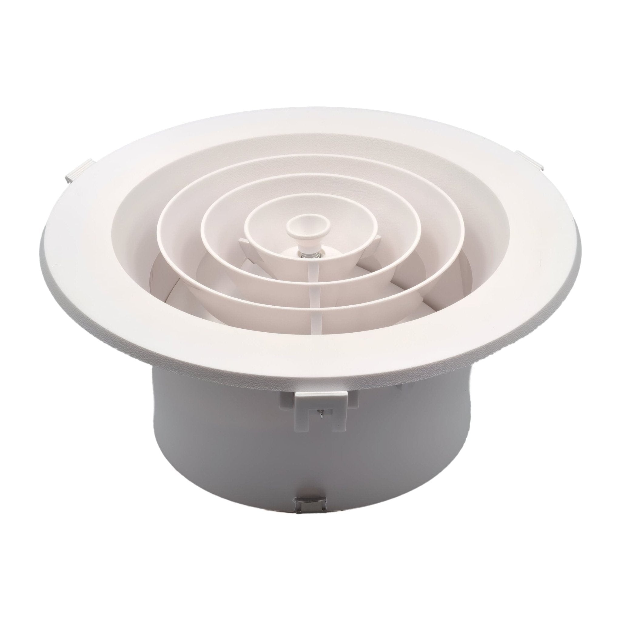 Ductsure PDJ150 Plastic Round Ceiling Vent Diffuser - Twin Eagle Imports