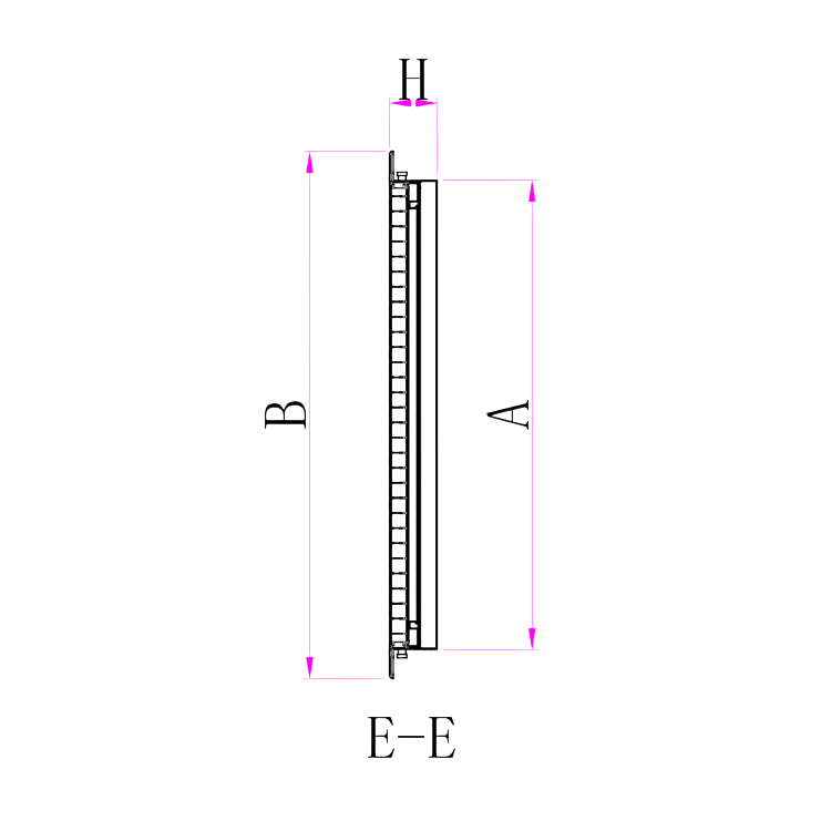 Ductsure Ventilation Pack of 3 Ductsure Eggcrate Hinged Filter EGHF-P 600400 (595x395mm)