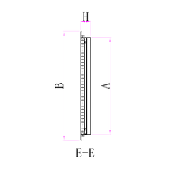 Ductsure Ventilation Pack of 3 Ductsure Eggcrate Hinged Filter EGHF-P 600450 (595x445mm)