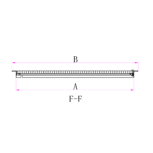 Ductsure Ventilation Pack of 3 Ductsure Eggcrate Hinged Filter EGHF-P 600550 (595x545mm)